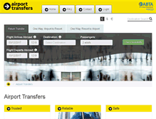 Tablet Screenshot of airporttransfers.co.uk